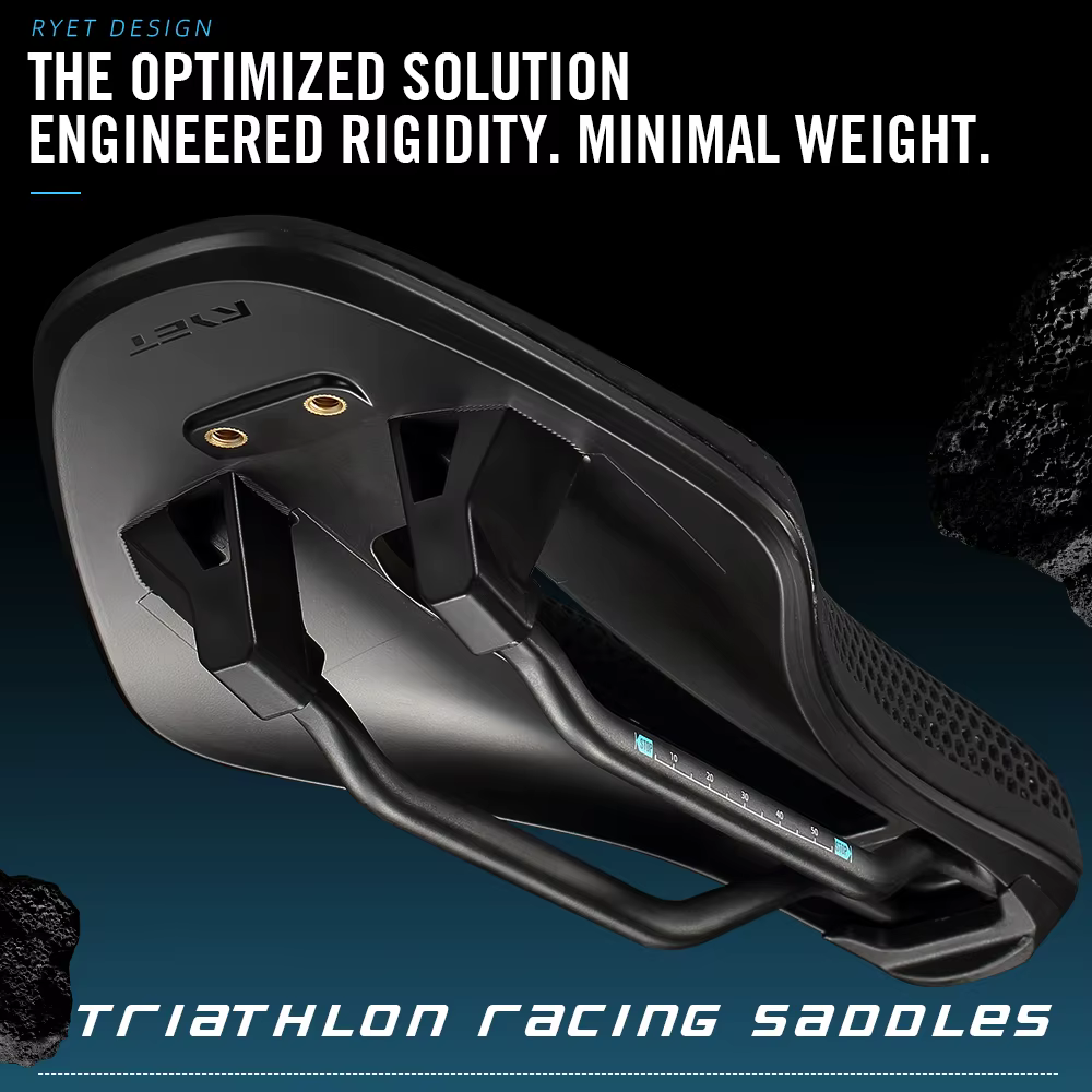 Selle de Triathlon RYET TT01 3D VCM à Nez Court