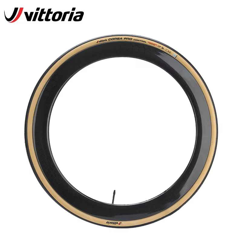 Vittoria Corsa Pro Control/Speed Road Pneu 700x26C/28C/29C/30C/32C Tubeless-Ready 320 TPI Formulation de course