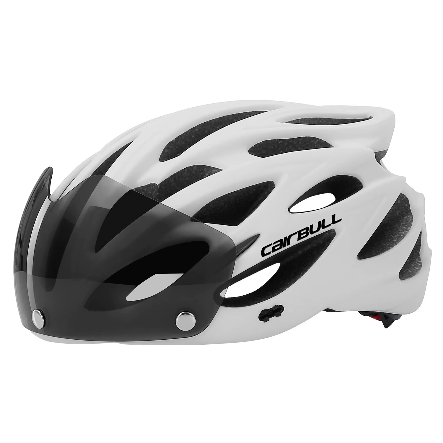 Casque de cyclisme de sécurité ultraléger vtt extérieur moto vélo casques de feu arrière visière d'objectif amovible