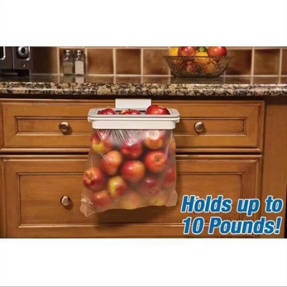 Support de suspension durable pour sacs poubelles, organisateur de rangement pour cuisine et armoire