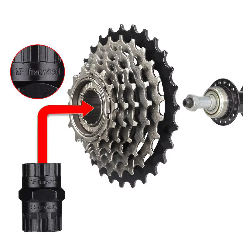 Manchon de démontage de roue libre de vélo