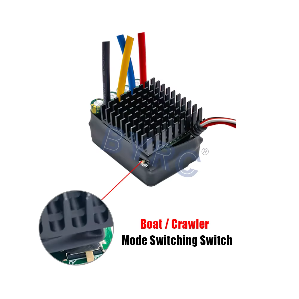 Contrôleur de vitesse électronique (ESC) brossé HV 40/50/60/80/100/120A
