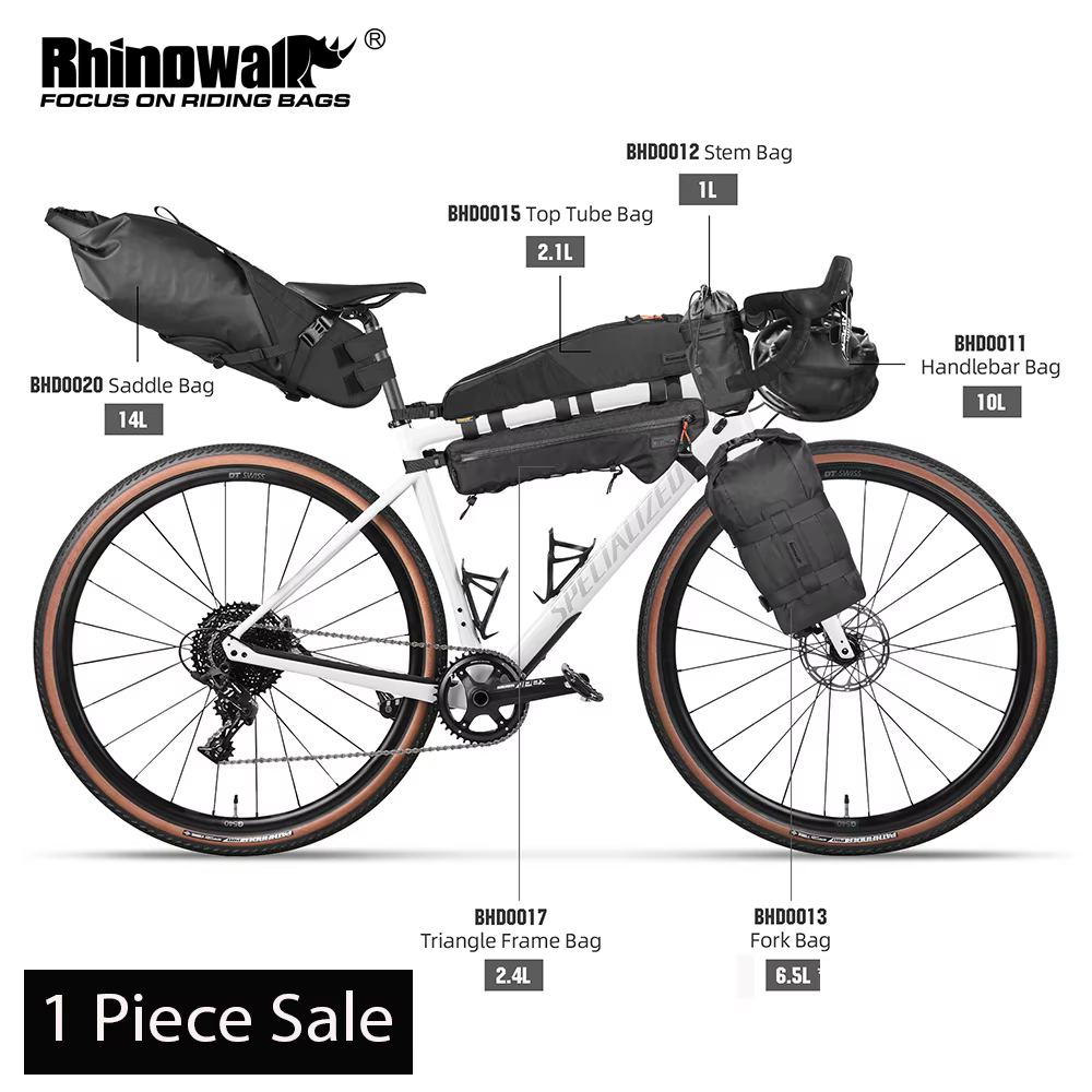 Bal inowalk-Sac de dégager de vélo résistant aux éclaboussures