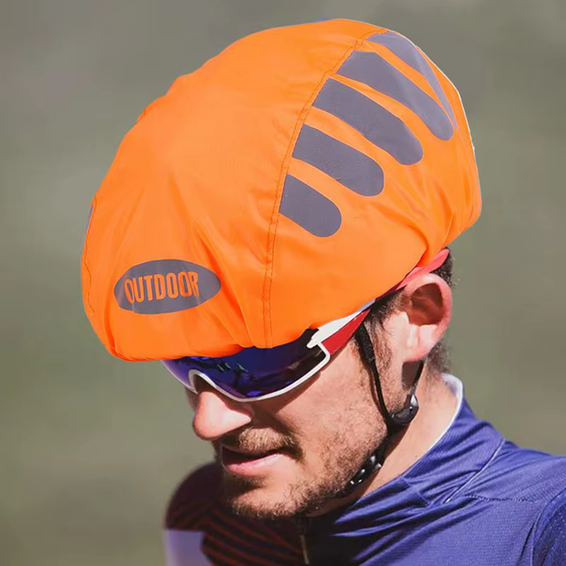 Housse de protection contre la pluie pour casque de vélo