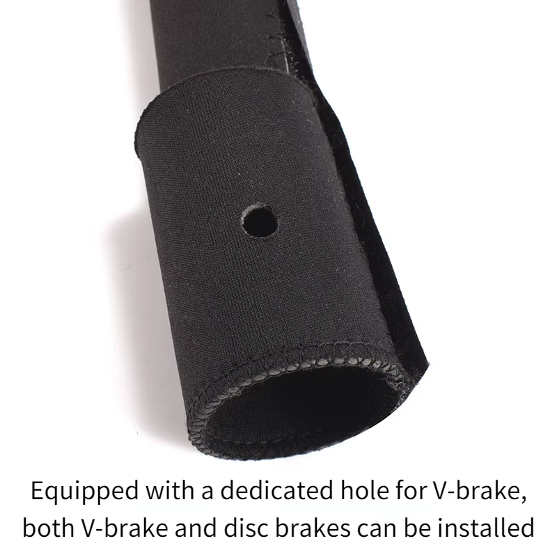 1 paire de couvercles de fourche de protection de vélo de route