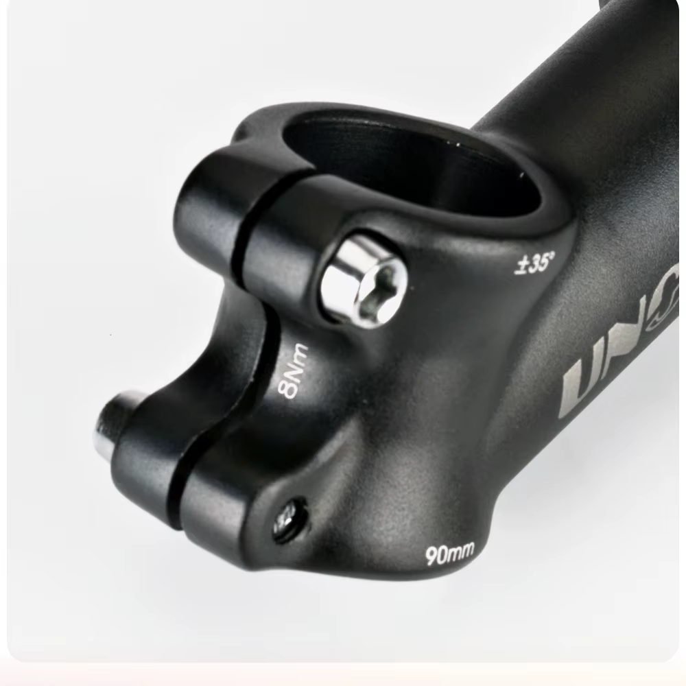 Tige de vélo UNO vtt-7 17 35 degrés en alliage d'aluminium ultraléger 31.8mm 60 70 80 90 100 110 120 130mm