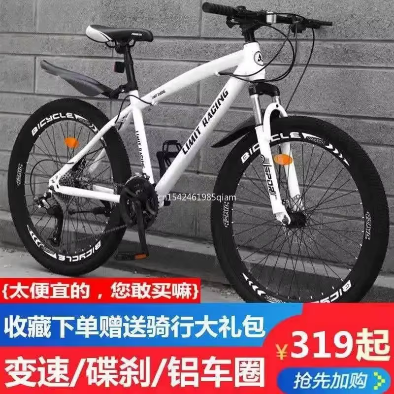 24/26 pouces vélos de montagne pliants jolie Double Absorption des chocs vélo 24/26