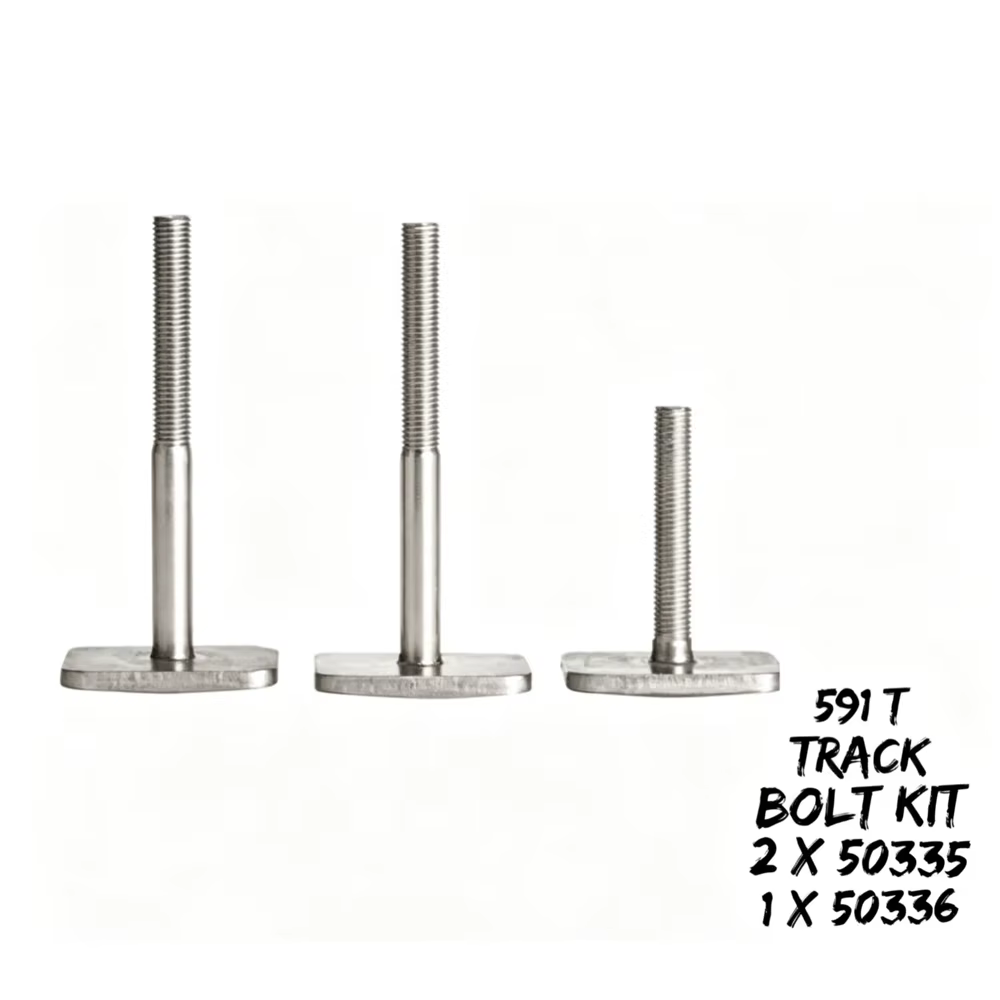 Pour Thule 591 598 Pro Ride, support de vélo de toit pour camping-car, 3 vis de fixation sur rail en T, kit complet de porte-vélos, support de vélo en acier inoxydable
