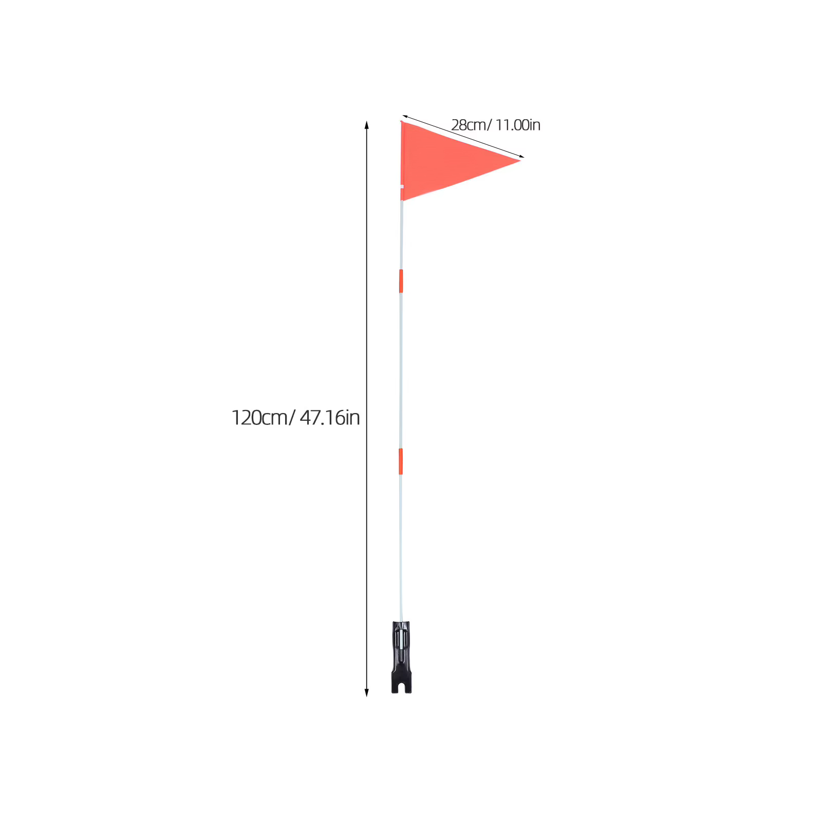 Drapeau arrière de vélo