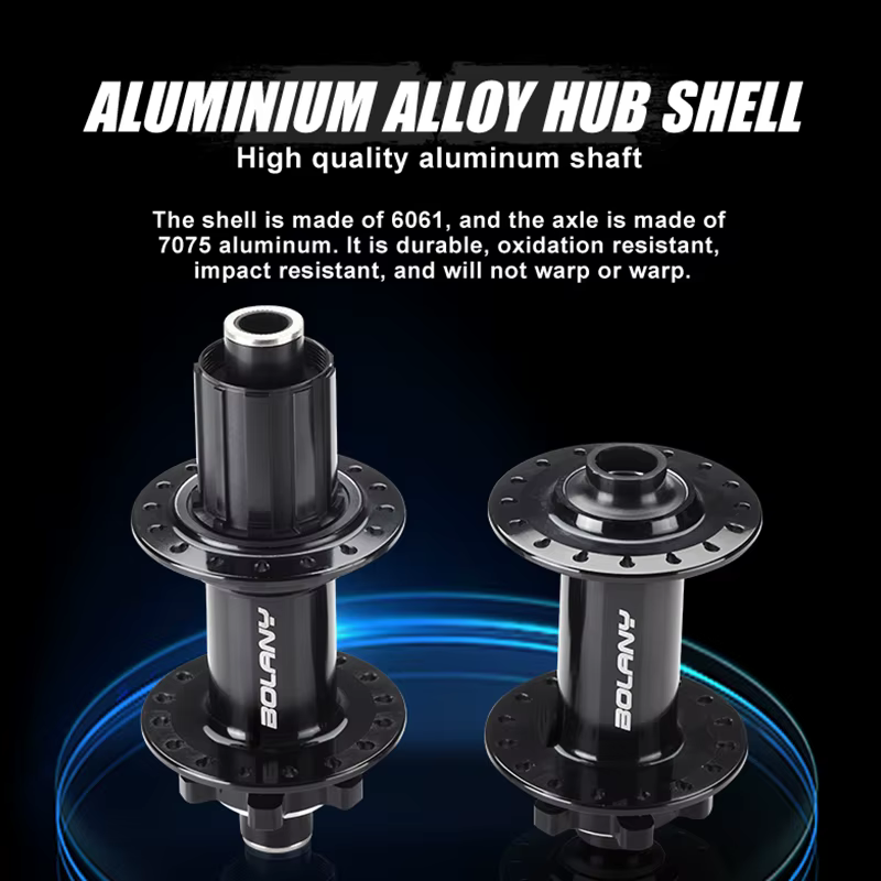 Bolany-Moyeu de vélo BOOST, frein à disque, 32 trous, VTT, NBK 4, roulement scellé, avant, arrière, axe traversant de vélo, 15x110mm