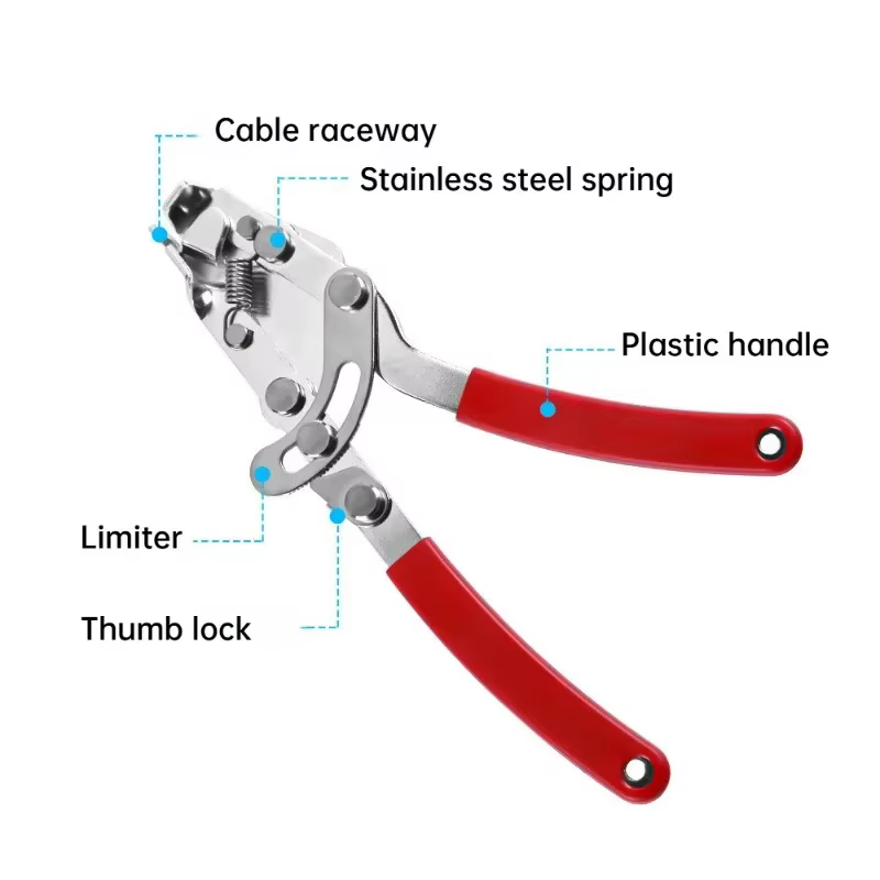 Coupe-câble de vélo robuste - Pince à câble de frein en acier