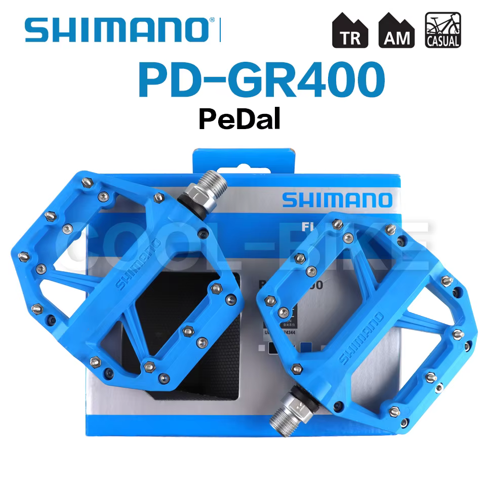 Shimano PD GR400 GR500 Pédales Plates pio VTT/Trail/Endflats/BMX Vélo