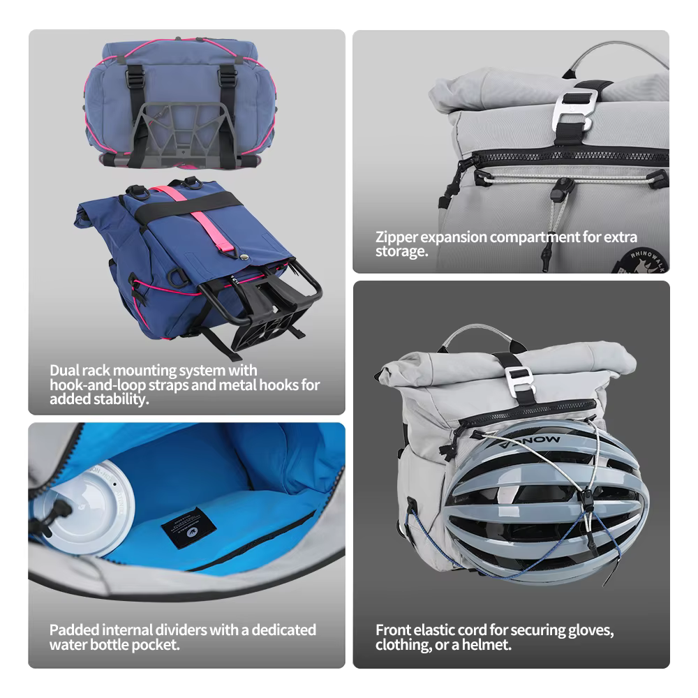 Sac de guidon de vélo Rhinowalk 17L