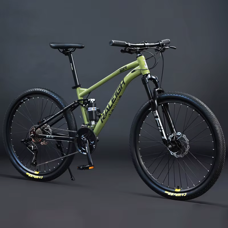 26 pouces 29 pouces queue souple VTT vtt descente vélo de montagne Double amortissement vélo gravier Cross Country Dirt Bike