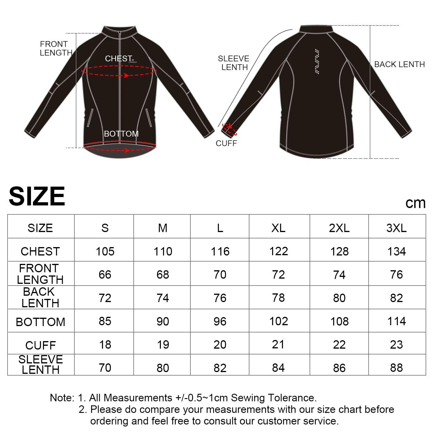 Veste de cyclisme thermique d'hiver
