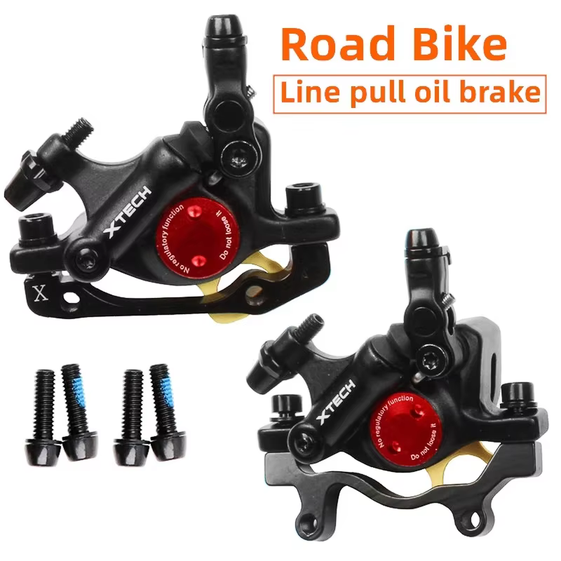 ZOOM HB-100 XTECH vtt Kit de frein à disque hydraulique pour montagne/vélo pliant électrique pinces avant arrière ​ Accessoires de vélo