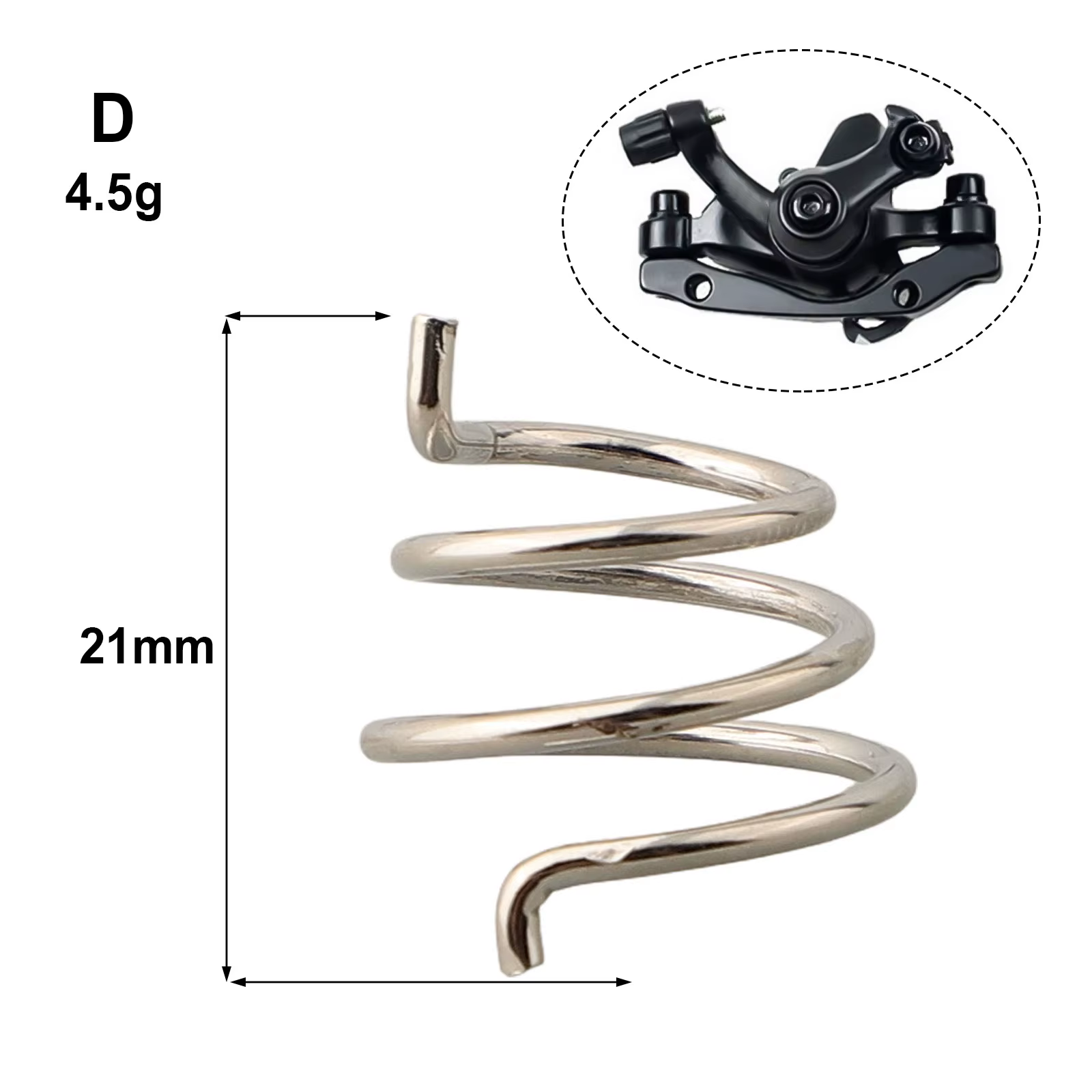 Ressorts d'étrier de frein à disque mécanique pour vélo de route et vtt