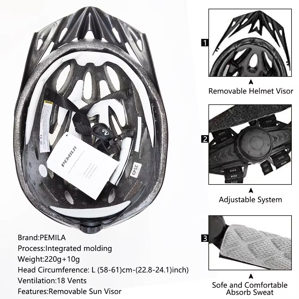 Casque de vélo de marque