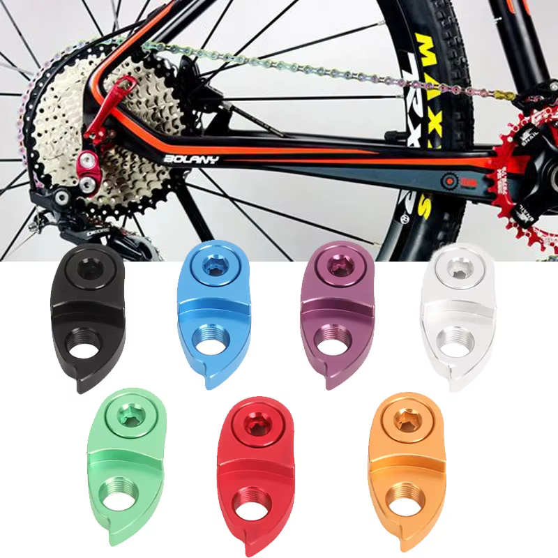 Extension de support de dérailleur arrière BOLANY pour VTT et vélo de route, adaptateur de cassette en aluminium CNC, support de dérailleur universel pour vélo