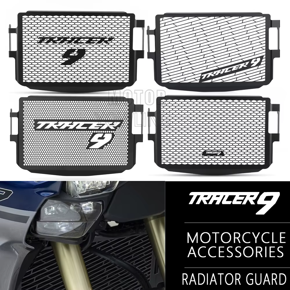 Accessoires Moto Tracer9 POUR YAMAHA TRACER 9GT 9GT+ 2025 2026 2027 Tracer 9 GT Y-AMT Protection de Radiateur Grille de Protection
