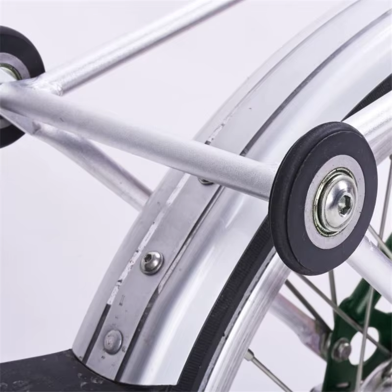 Porte-bagages en alliage d'aluminium pour vélo pliant Bromsilice