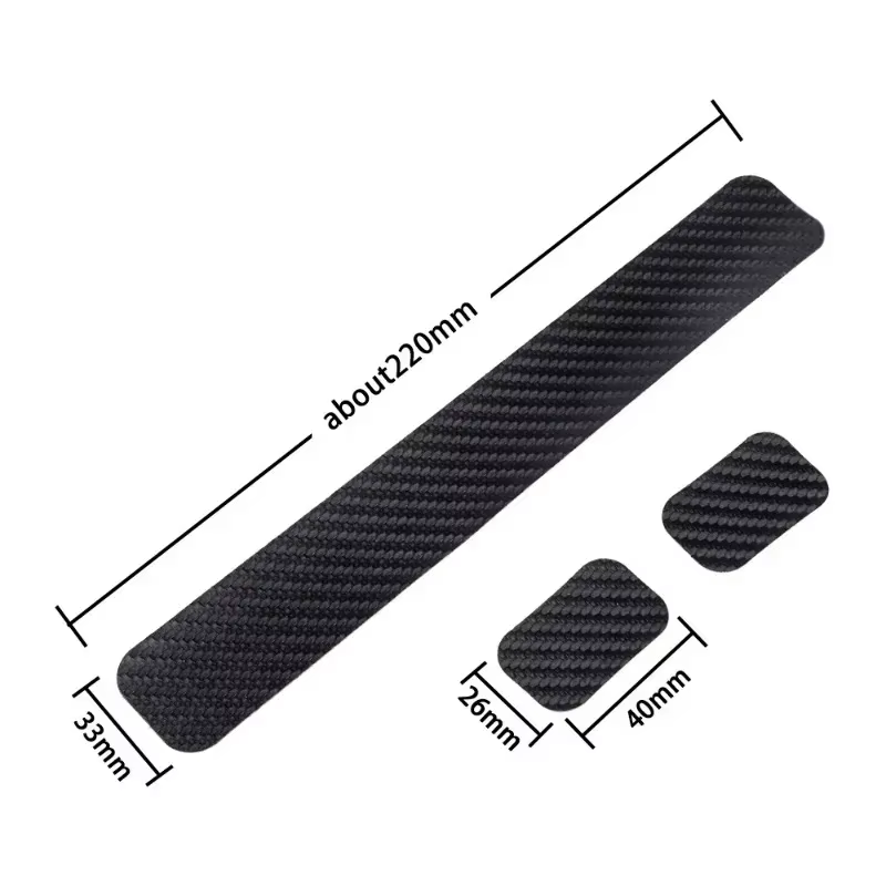 Protecteur de chaîne de vélo en Fiber de carbone noir