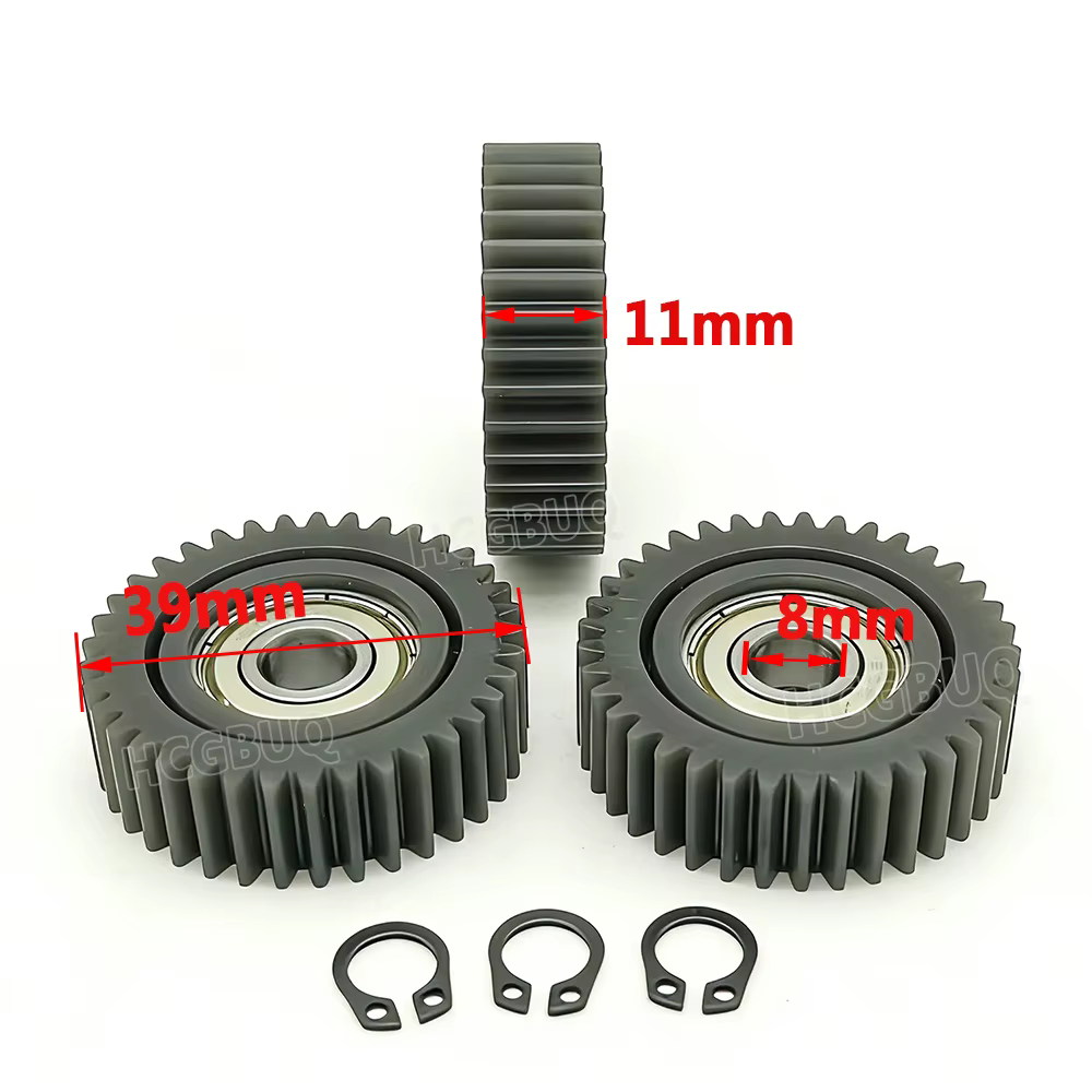 Engrenages planétaires 37T pour vélo électrique 39x11mm avec roulements 608Z pour moteur de moyeu