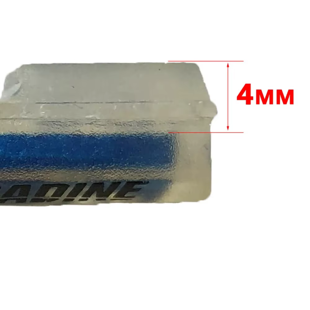 Baradine 948V vtt vélo v-brake chaussures Transparent 60mm plaquettes blocs de frein