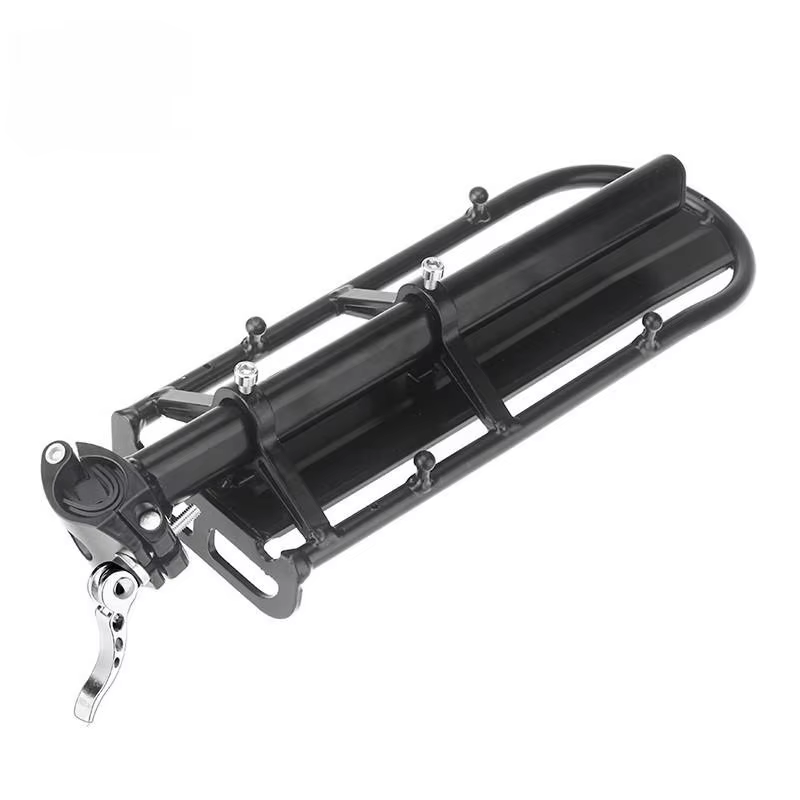 Porte-bagages arrière rétractable en alliage d'aluminium pour vélo
