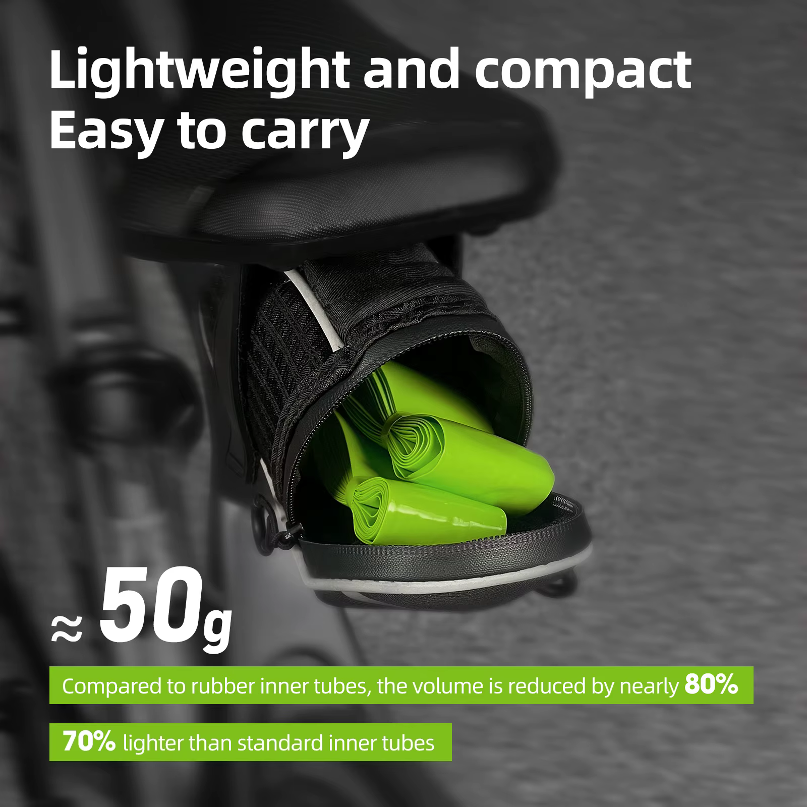 Chambre à air en TPU pour vélo de route et VTT CYCLAMI Ultralight 29