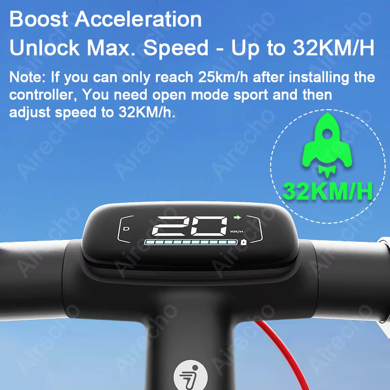 Contrôleur 32 km/h pour Scooter Ninebot par Segway E3