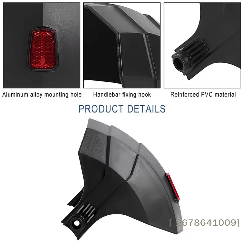 ⚑ Garde-boue arrière avec accessoire réflecteur pour trottinettes Kugoo Kukirin G2 G3 G4