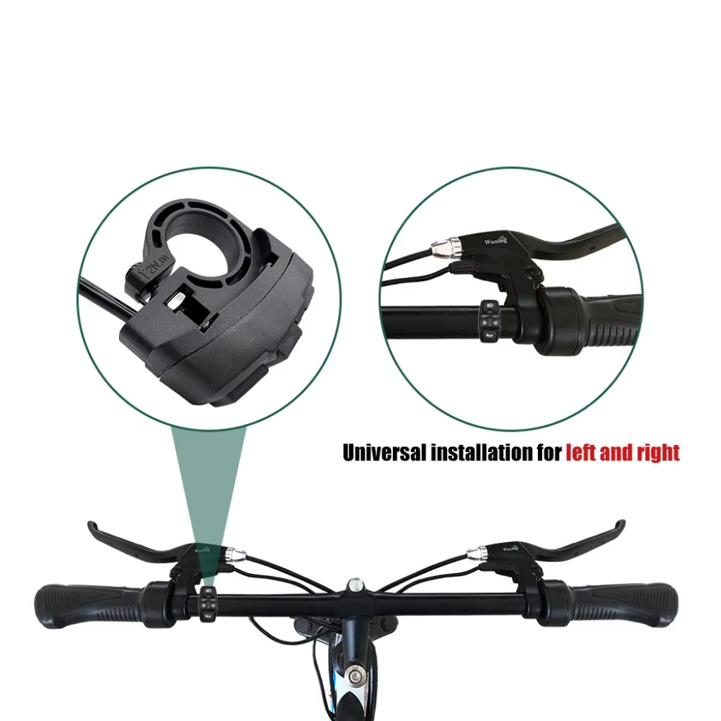 Interrupteur 3-en-1 pour vélo électrique : phare
