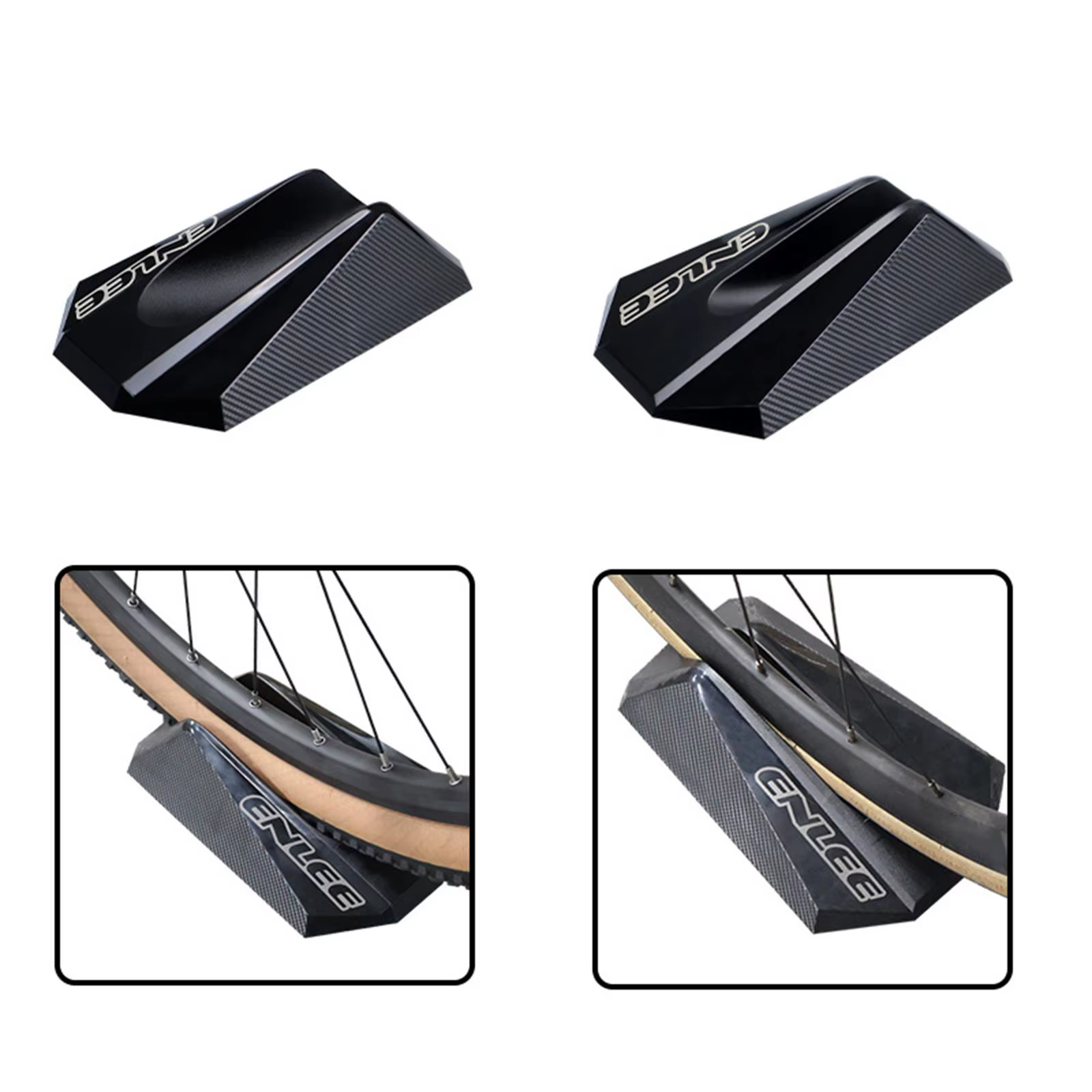 Support de fixation de roue avant pour plateforme de cyclisme