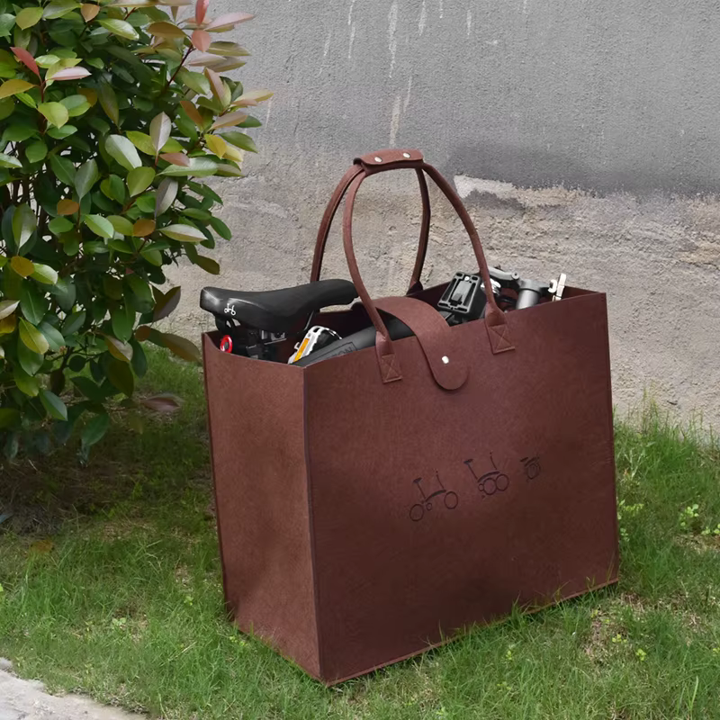 Sac de rangement pliable léger et à la mode pour vélo