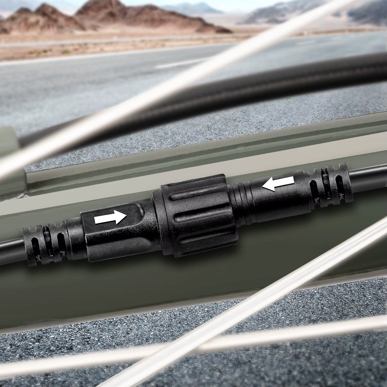 Bafang – câble d'extension de capteur de vitesse