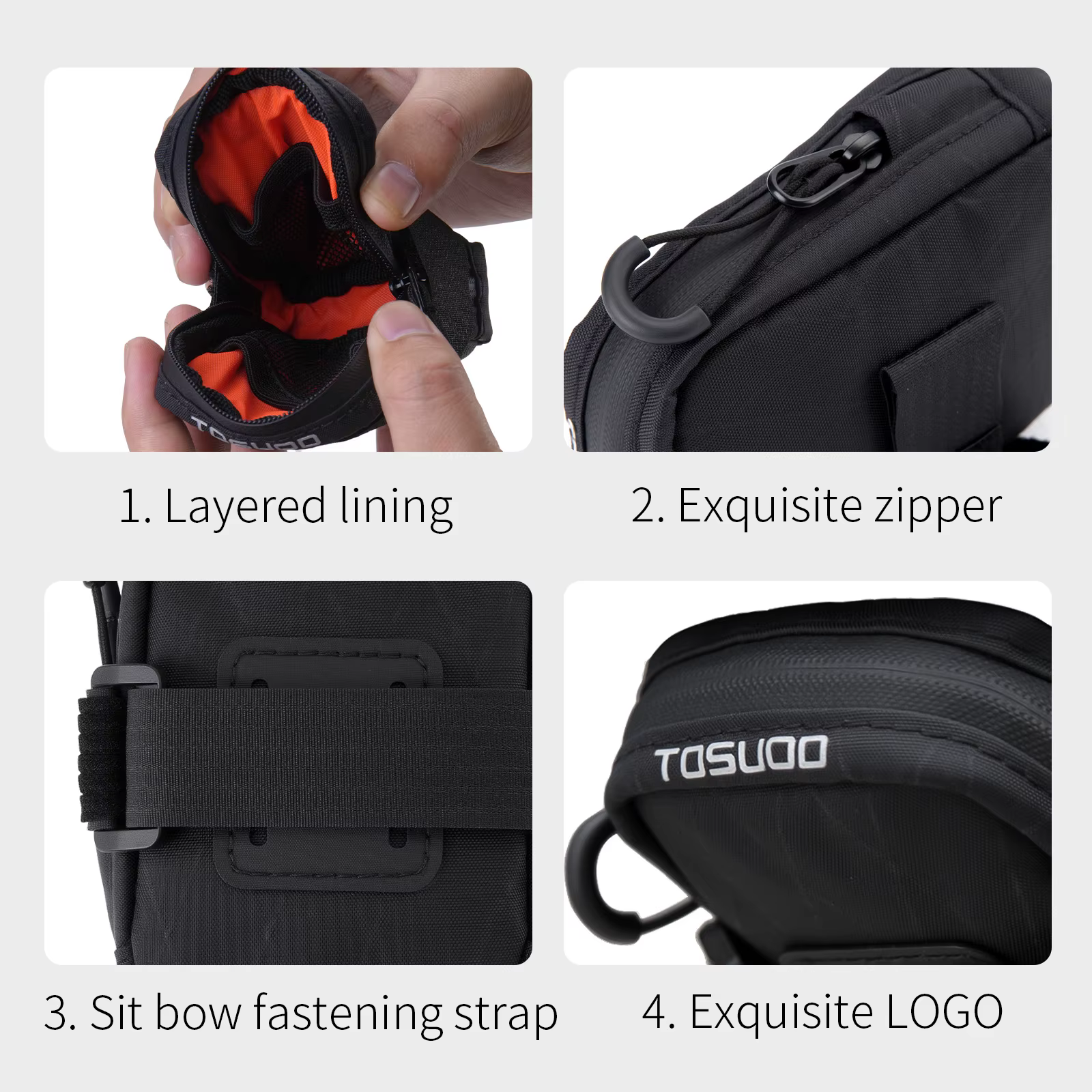 TOSUOD – Mini sac de selle de vélo