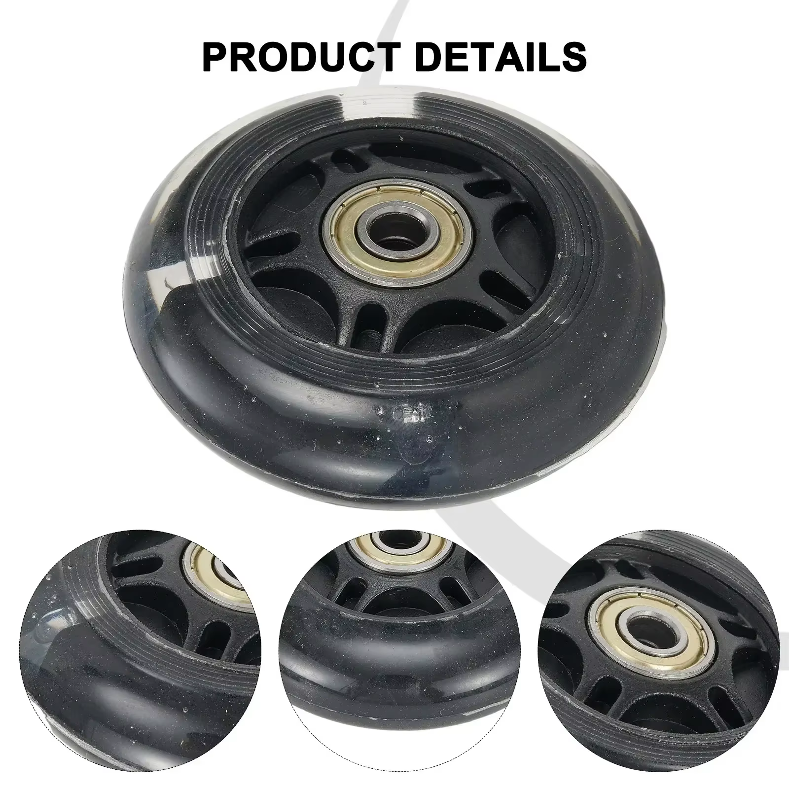 Améliorez votre expérience de conduite avec ces roues clignotantes LED de haute qualité et durables pour scooters de 80 mm et 22 cm de diamètre