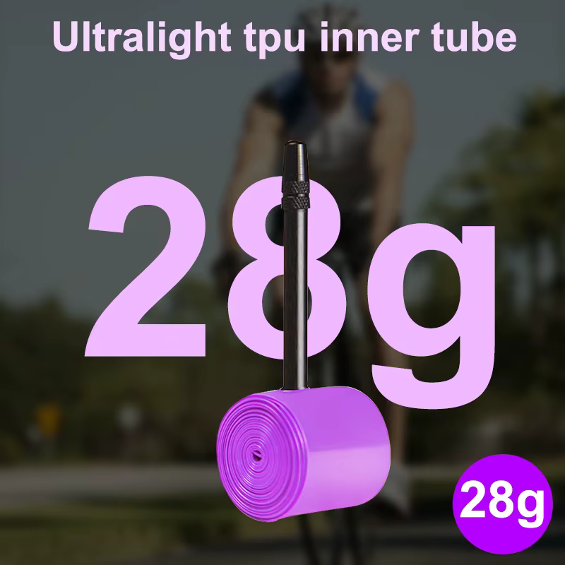 Chambre à air en TPU CYDY pour vélo de route 700x23 25 28 30 32C