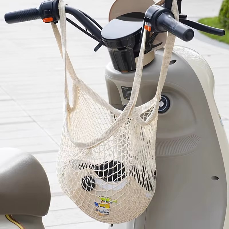 Sac de vélo, filet à bagages pour casques de vélo électrique