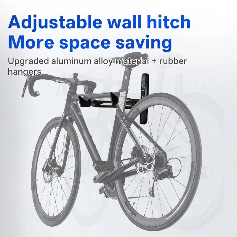 LITERIDE – support mural pour vélo de route et vtt