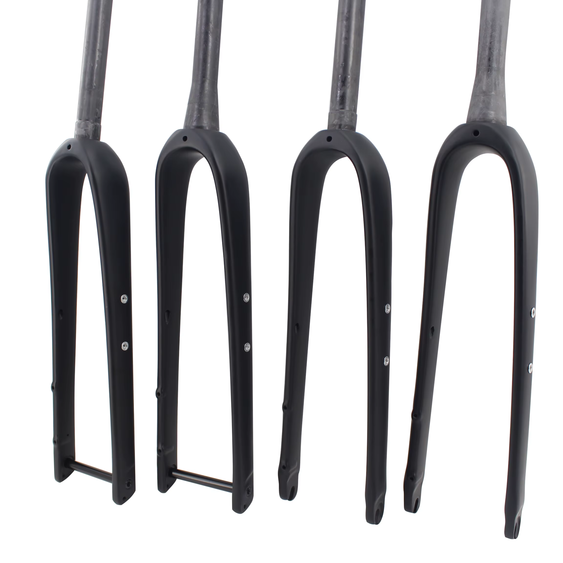 Date 700C Cyclocross voyage gravier vélo de route UD plein en Fiber de carbone vélo fourche avant frein à disque avec trou pour porte-bagages