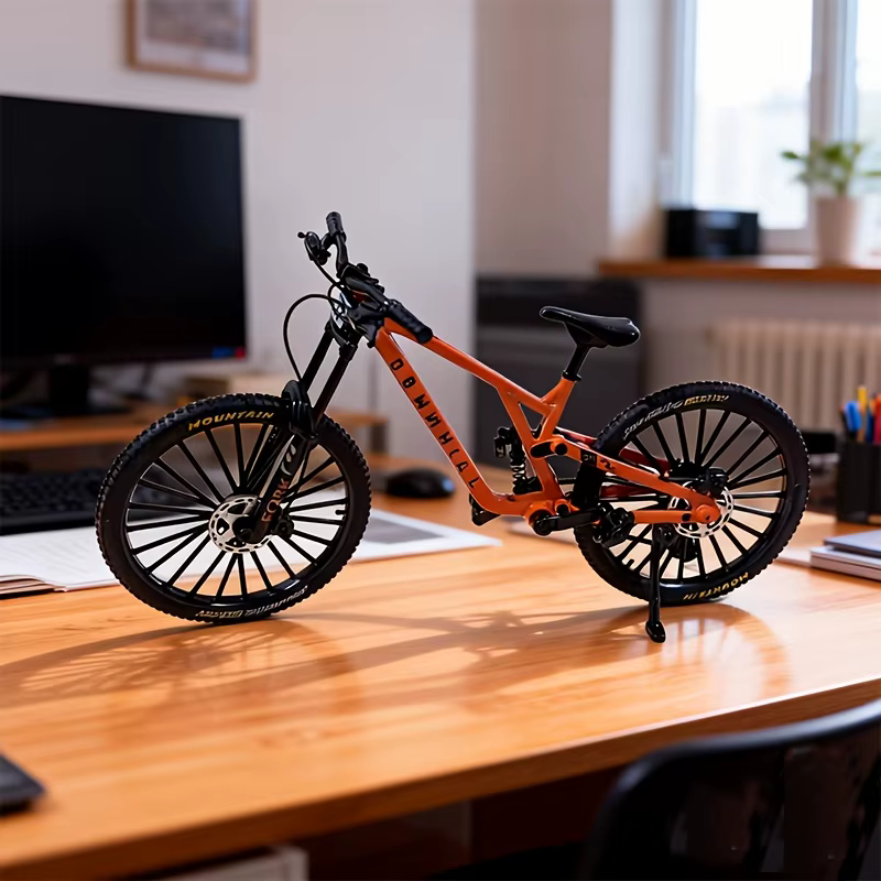 Modèle miniature de vélo de montagne en alliage à l'échelle 1:8