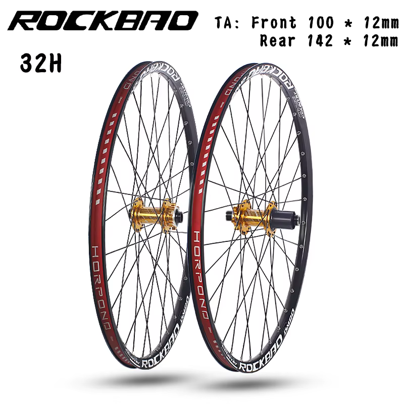 Jeu de roues de vélo de montagne