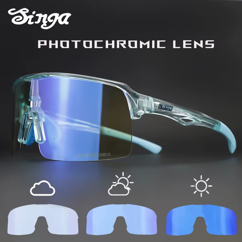 Lunettes de soleil photochromiques pour le cyclisme