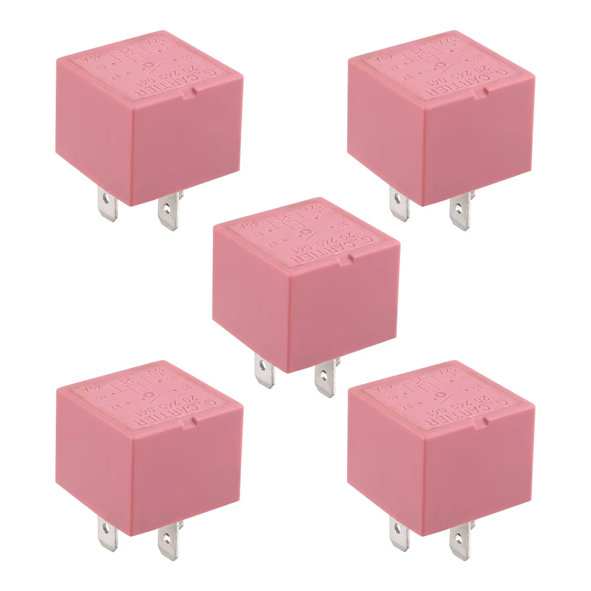 Accessoires de voiture 5 pièces 20240041 relais de voiture 4 broches pour Renault Clio Trafic Megane Vivaro Nissan 8200308271 accessoires automobiles