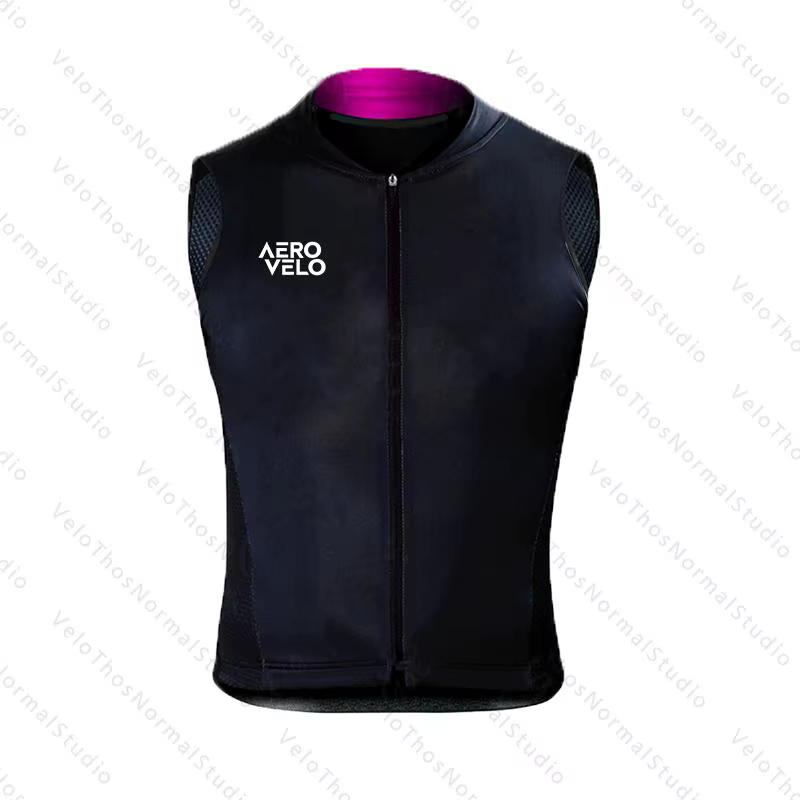 Gilet de cyclisme AERO VELO coupe-vent pour homme