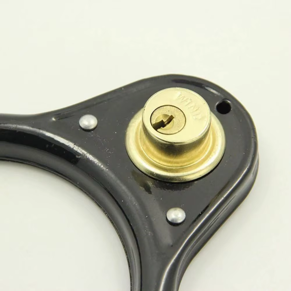 Accessoires de vélo Scooter avec clé antivol cyclisme moto sécurité roue serrure fournitures