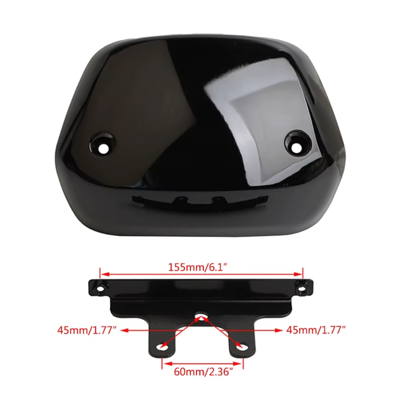 Déflecteur vent d'écran Scooter pare-brise vélo électrique
