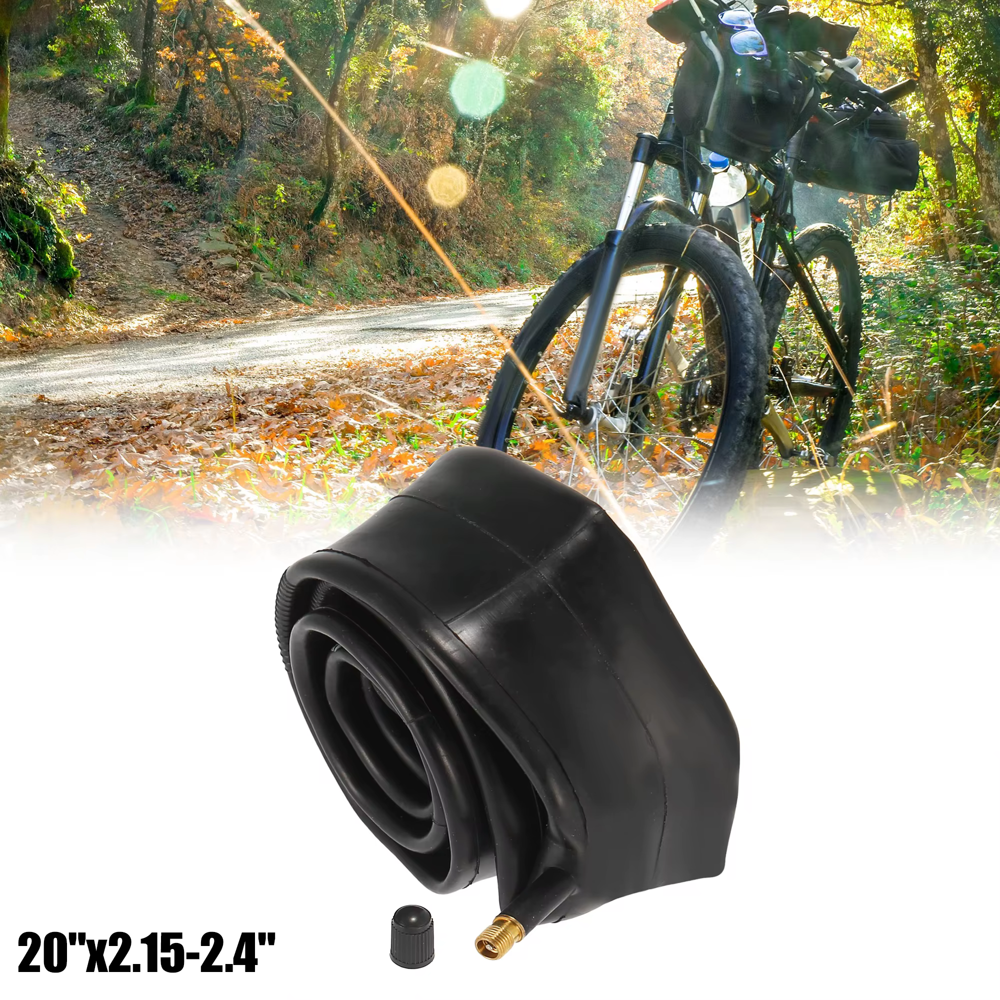 X Autohaux – pneus intérieurs de vélo Schrader 14/16/18/20/22/24/26 pouces
